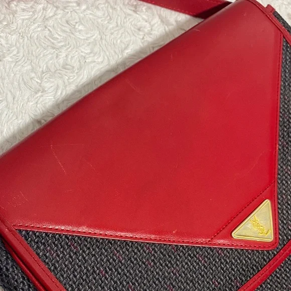 Pre loved - Vintage YSL Women's crossbody / messenger bag - Picture 4 of 12